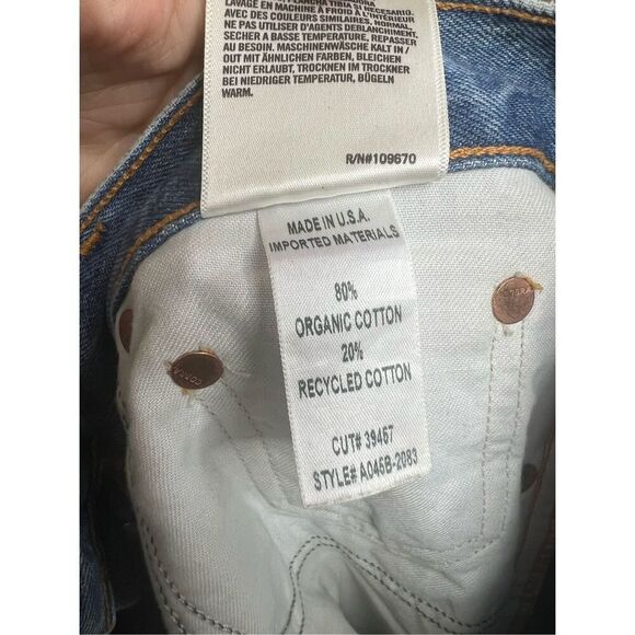 AGOLDE Jamie High Rise Classic Jeans In Brooklyn - Picture 5 of 5